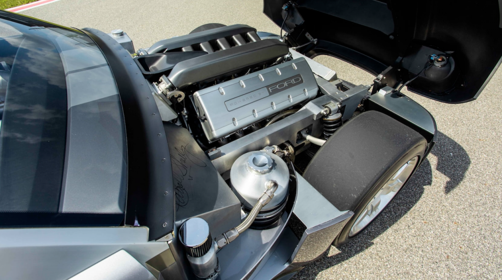 An image of a Ford Shelby Cobra Concept outdoors.