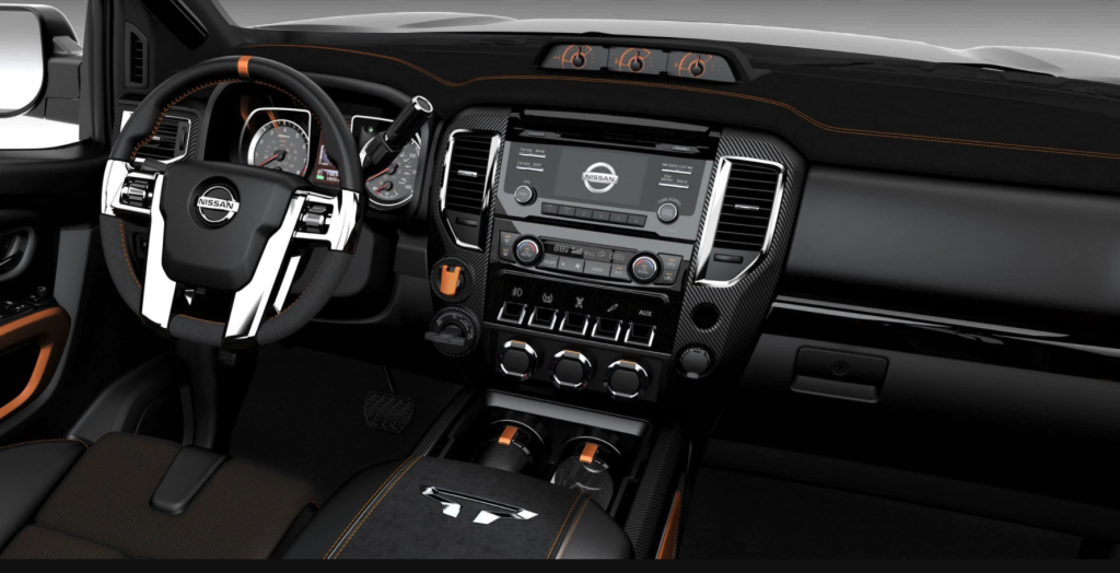 2021 Nissan Titan Warrior concept interior 