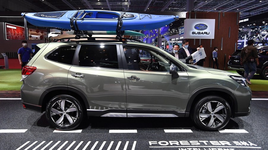 Consumer Reports recommends the Subaru Forester
