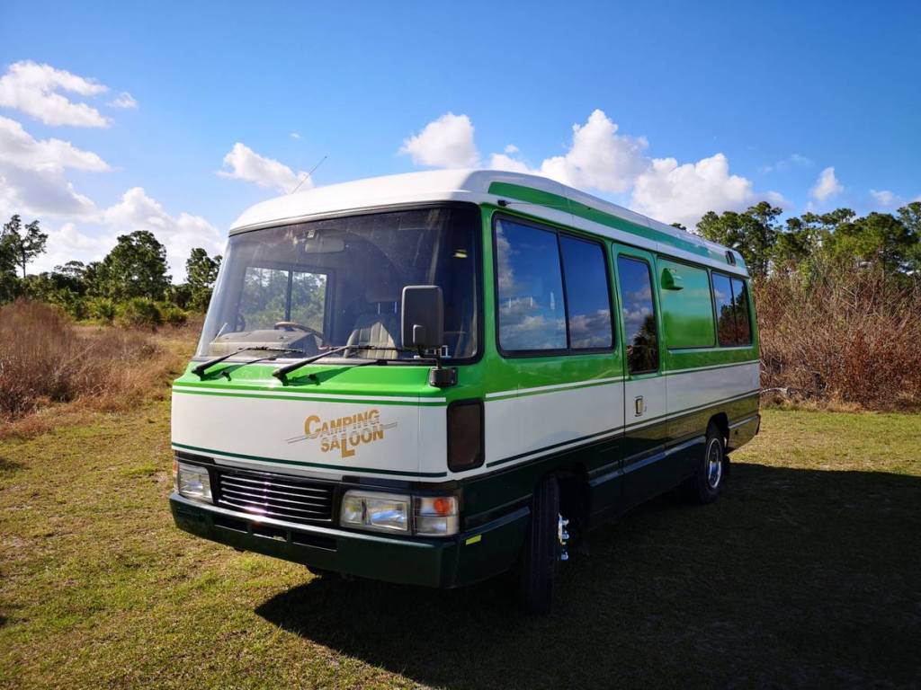 The Toyota Coaster Camping Saloon