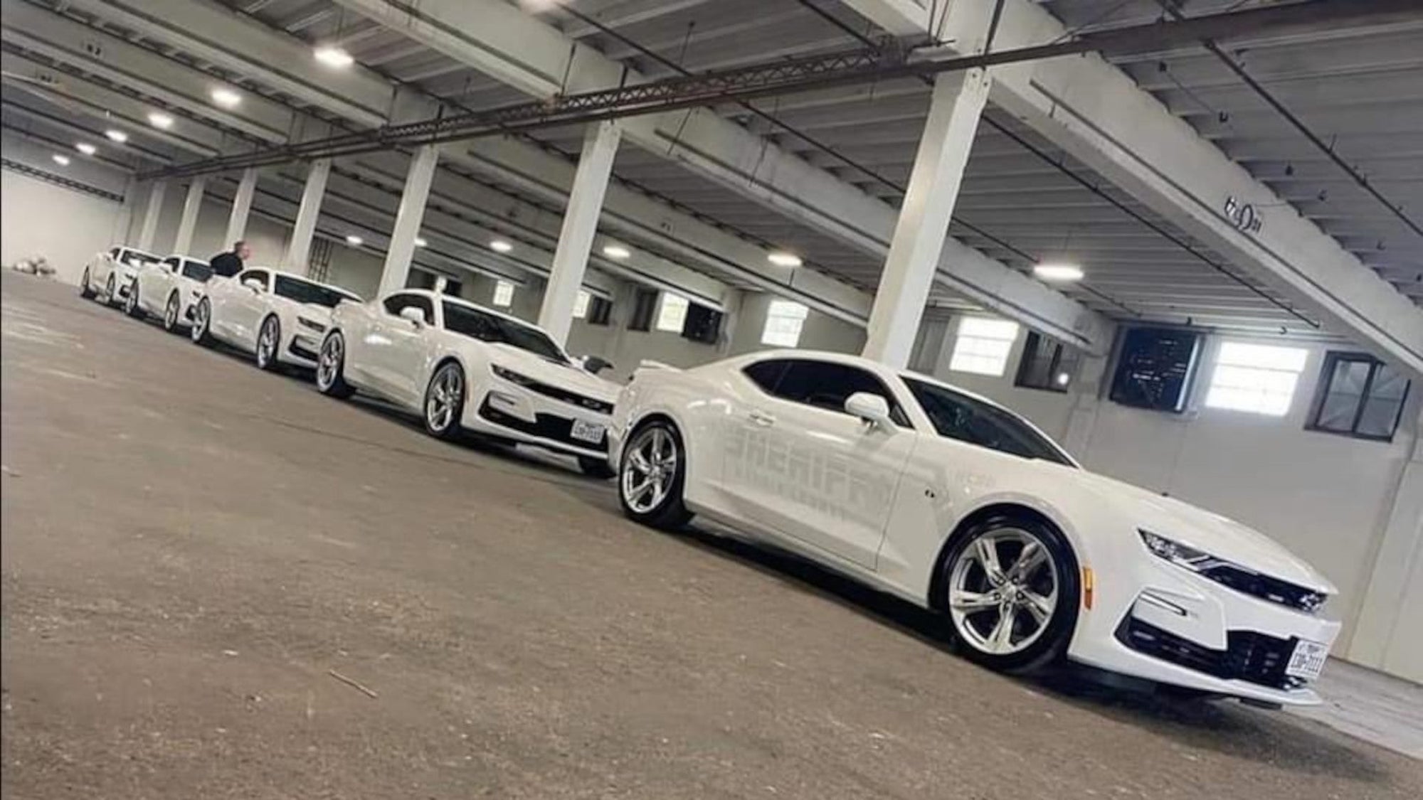 a Texas police department is now using these white on white "ghost" Chevy Camaros instead of more traditional undercover police cars.