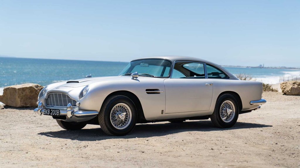 Neil Peart Rush drummer car collection 1964 Aston Martin DB5