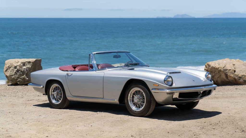 Neil Peart Rush drummer car collection 1965 Maserati Mistral Spider