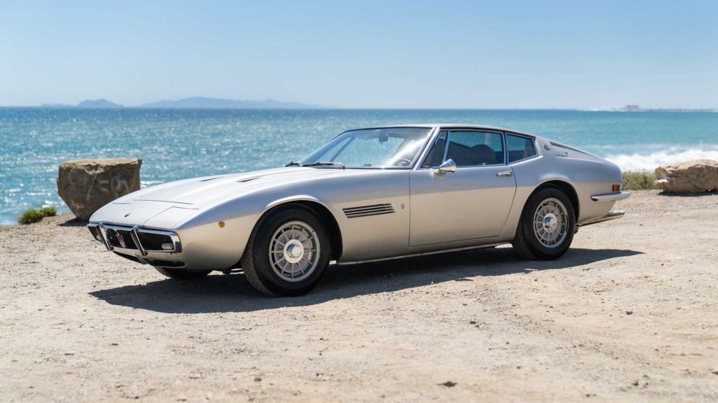Neil Peart Rush drummer car collection 1973 Maserati Ghibli