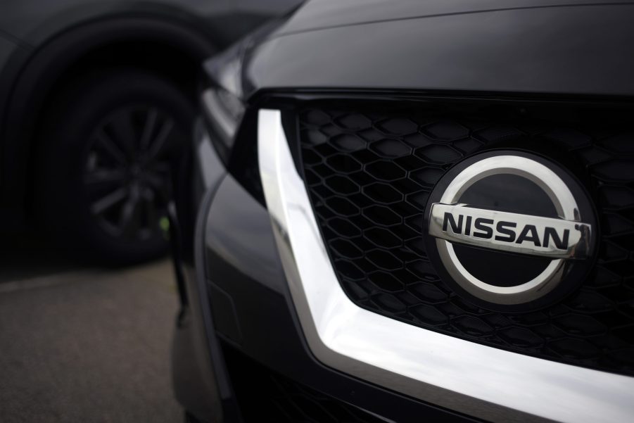 An upclose view of the 2021 Nissan Badge
