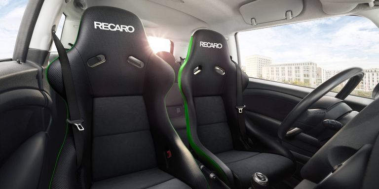 Recaro Seats installed in a car
