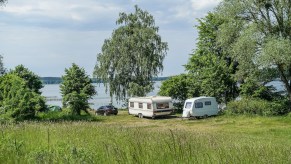 RV's campers, and caravan