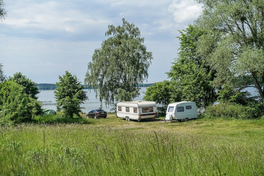 RV's campers, and caravan