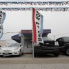 Used cars on display on a sales lot. These cars are getting more desirable as used car prices soar