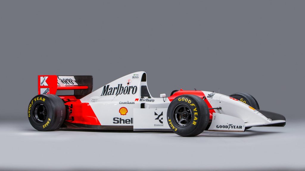 1993 McLaren MP4/8A Formula 1 car
