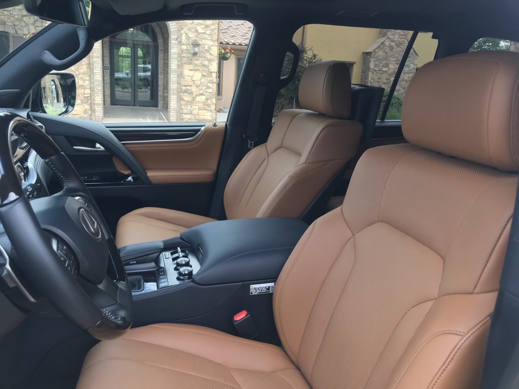 2021 Lexus LX 570 interior