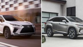The 2021 Lexus RX and 2021 Lexus RXL models