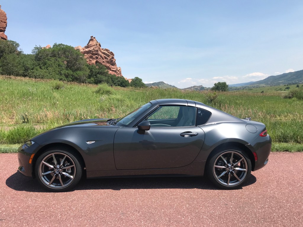 2021 Mazda MX-5 side shot
