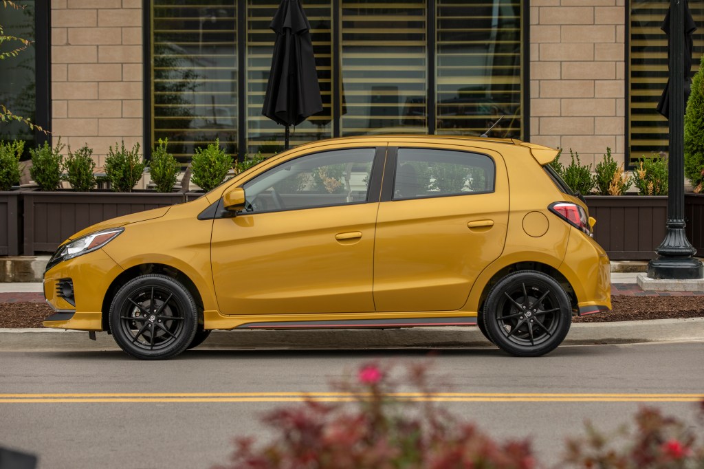 2021 Mitsubishi Mirage is excellent for city driving