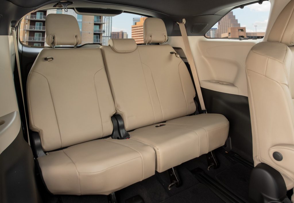 2021 Toyota Sienna Rear Seats