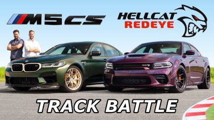 2022 BMW M5 CS vs. Dodge Charger Hellcat Redeye: Which Super Sedan Is Faster?