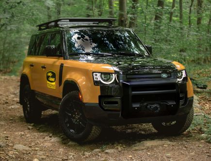 The 2022 Land Rover Defender Trophy Edition: A US-Only Camel