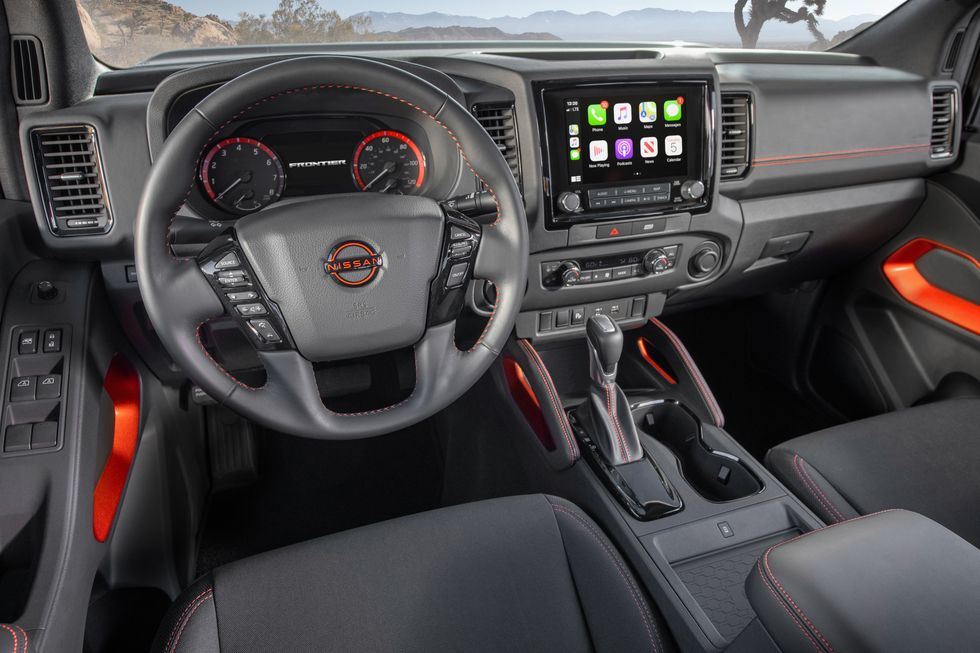 2022 Nissan Frontier Pro-4X interior 