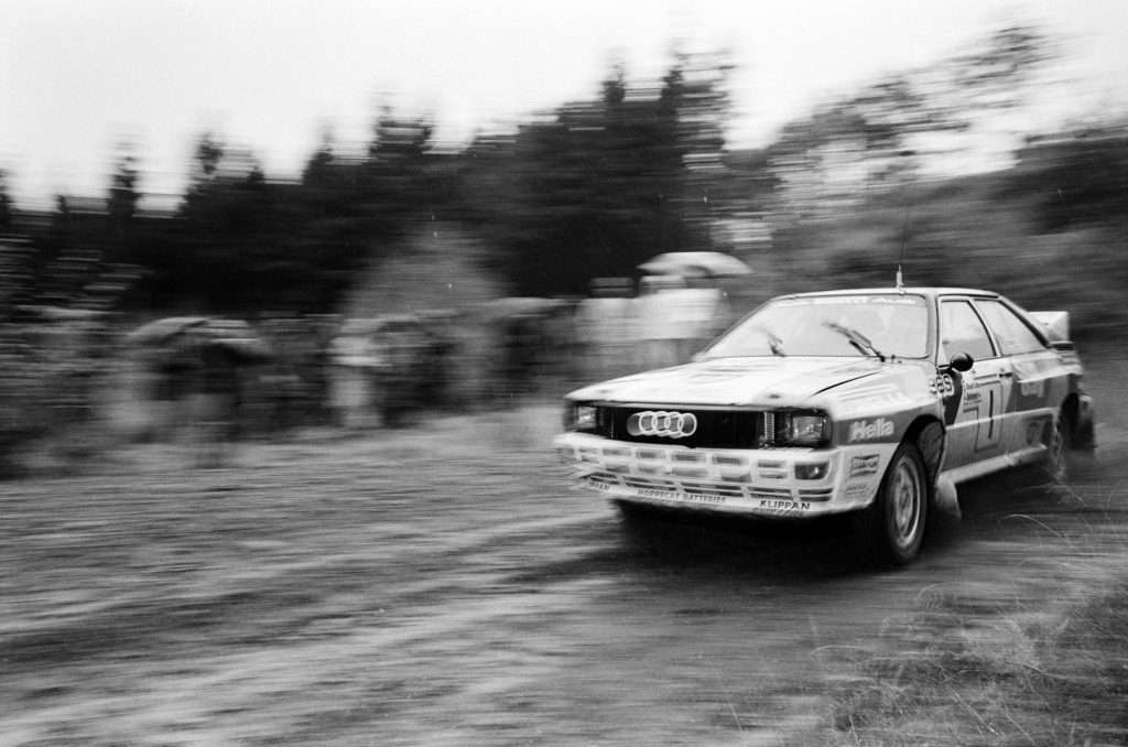 Audi Quattro Group B Rally Car