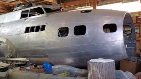 B-17 Superfortress WWII bomber barn find | YouTube