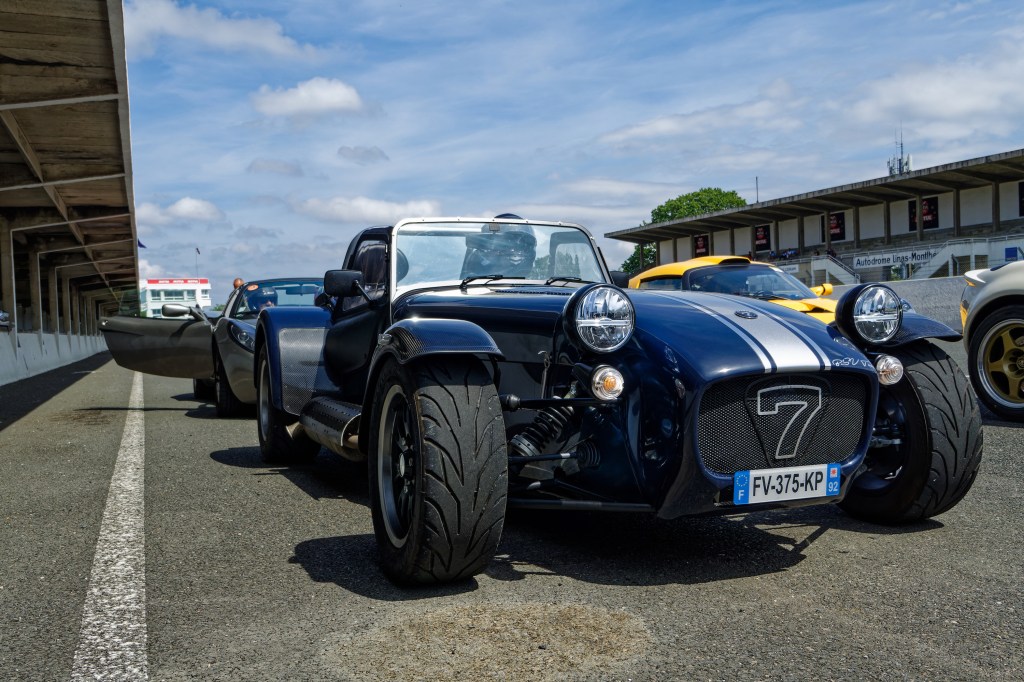Lotus Seven Kit Car at 'God Save the Car' racing event