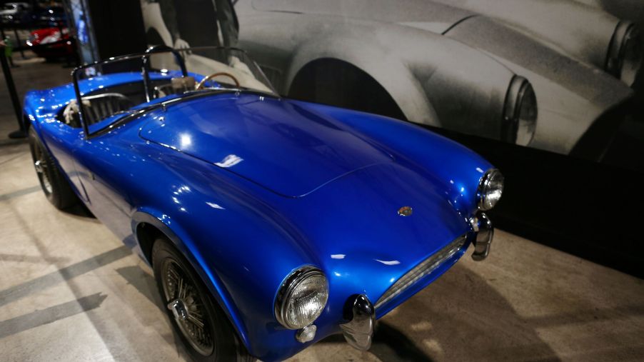 CSX2000, the first Shelby Cobra, in Shelby American's headquarters