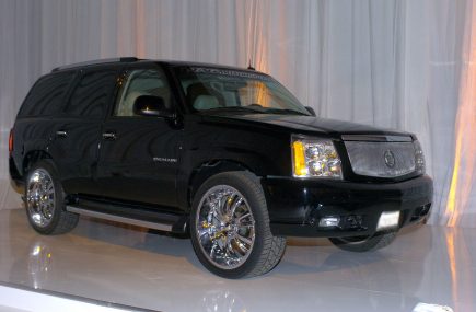 This One-of-a-Kind Drifting Cadillac Escalade Has an Insane Feature