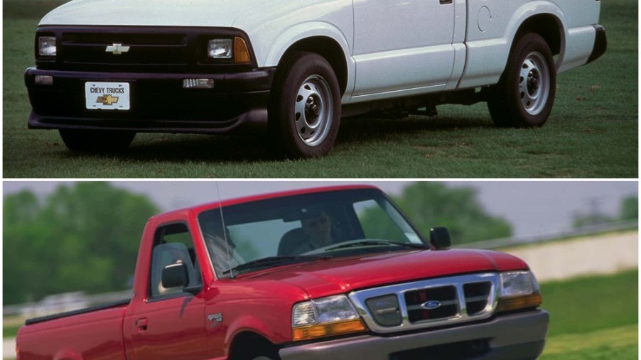 Electric Chevy S-10 and Ford Ranger