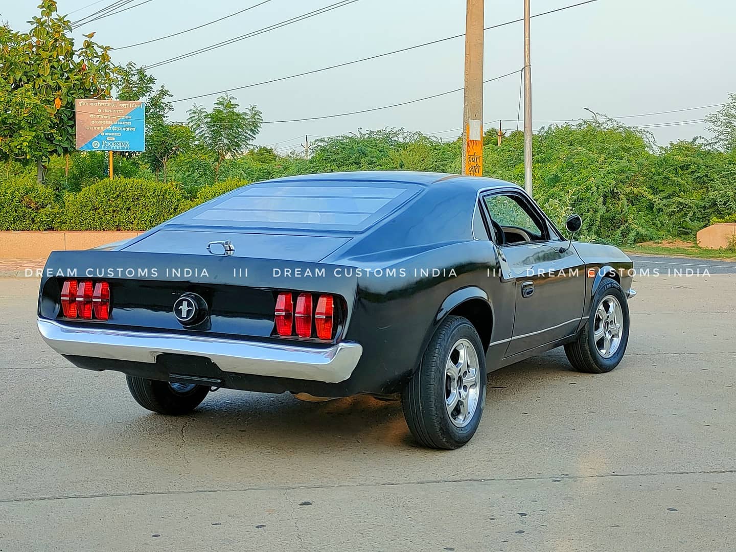Fake 1969 Mustang fastback from India
