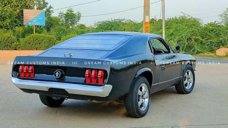 Fake 1969 Mustang fastback from India