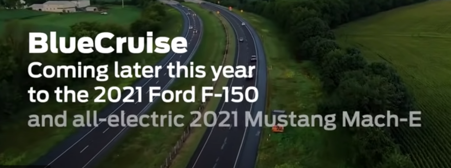 Ford BlueCruise advertising