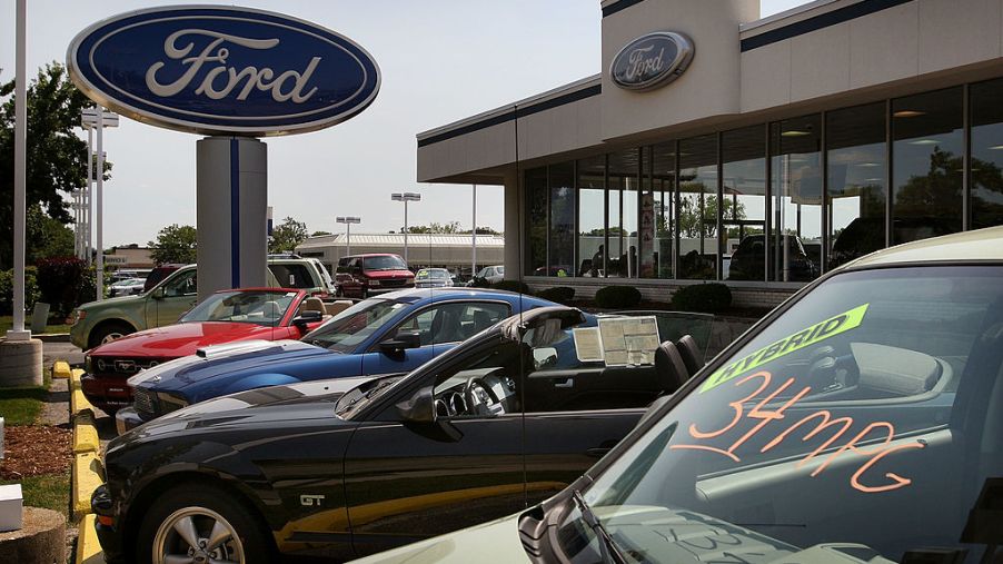 Ford dealership front