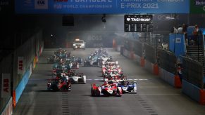 Formula E Electric Car Racing Series