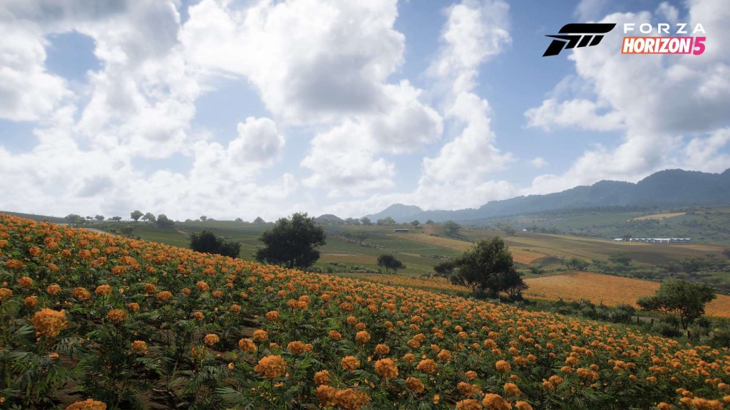 A screenshot of 'Forza Horizon 5' Biome Farmland