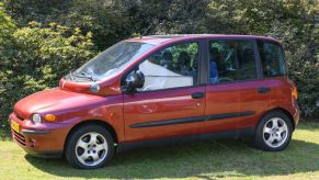 The Fiat Multipla, weird inside and out