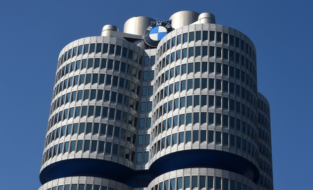 The headquarters of BMW in Munich, Germany.