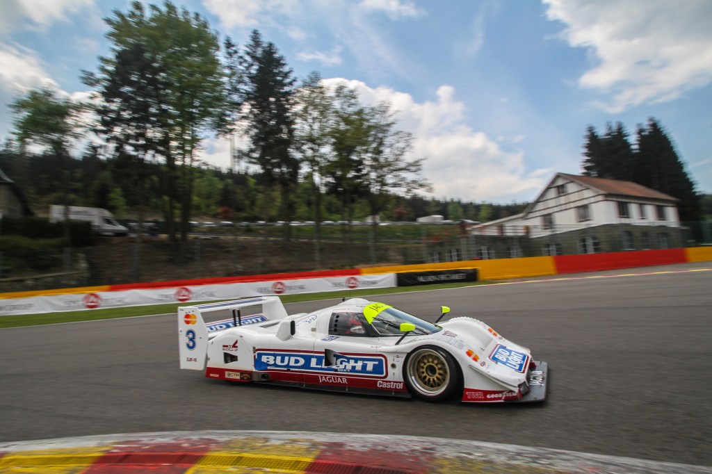 The Jaguar XJR16, predecessor to the XJR-12D