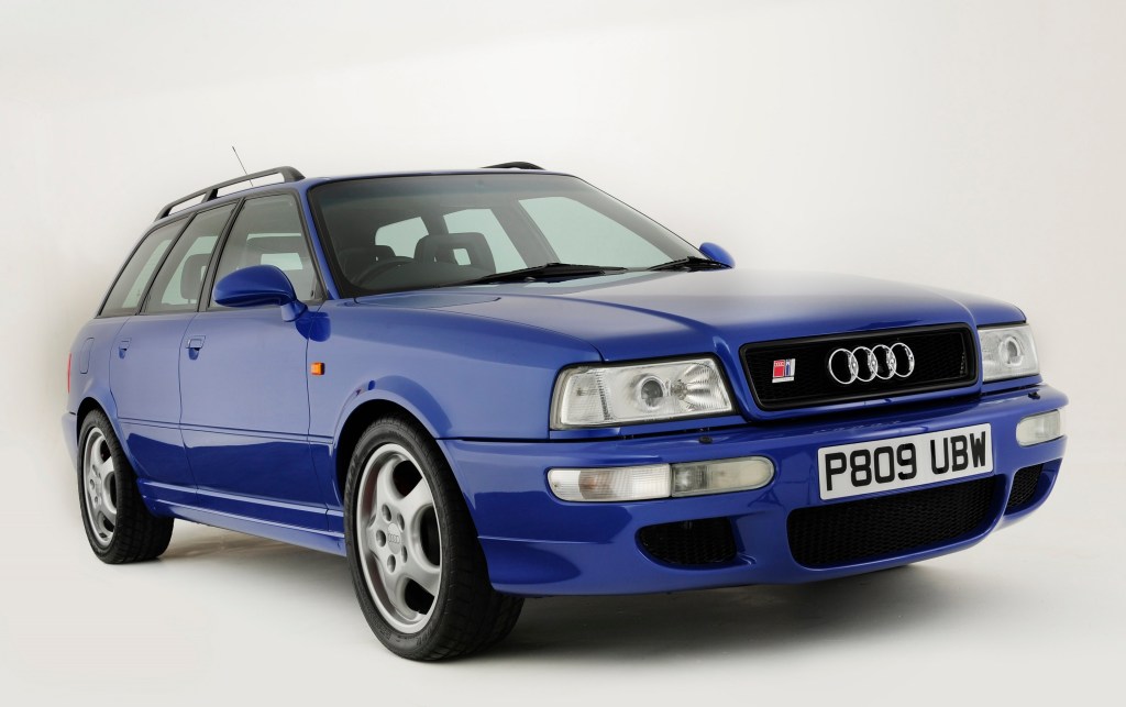 The Nogaro Blue Audi RS2 Avant station wagon