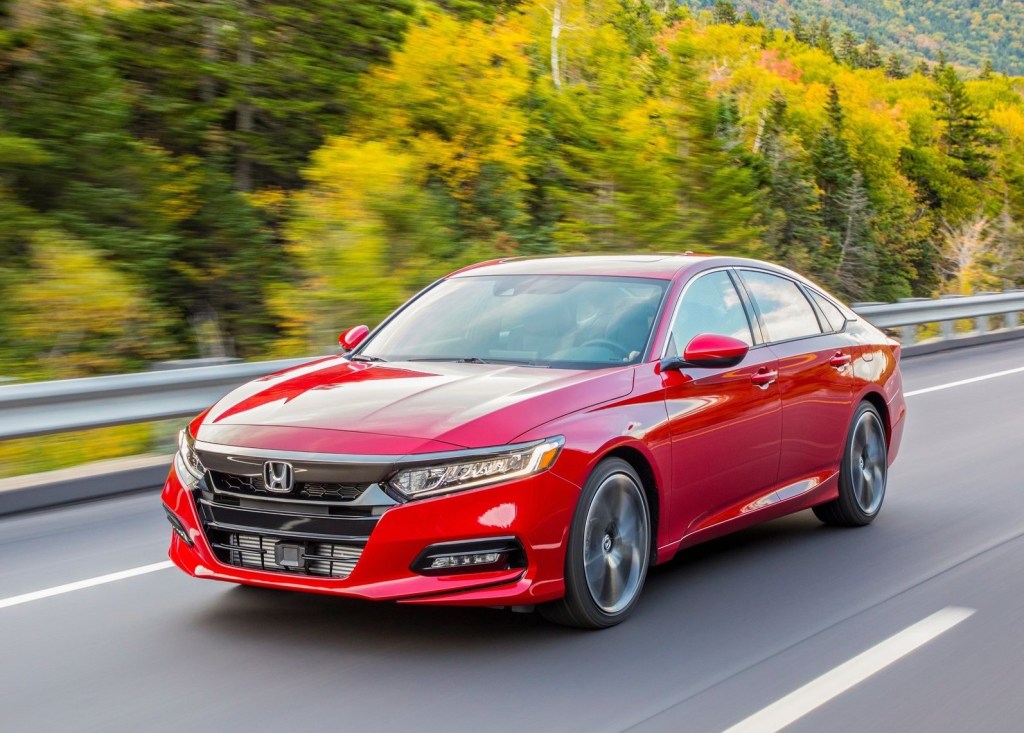 Honda Accord Sport in red