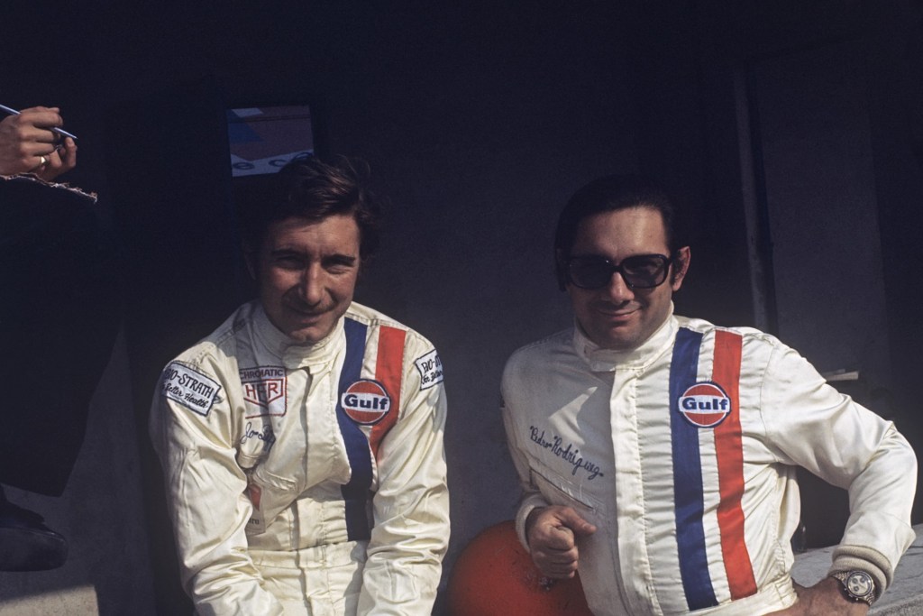 Jo Siffert and Pedro Rodriguez at the 1000 km of Monza race in 1970
