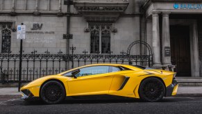 The Lamborghini Aventador SV