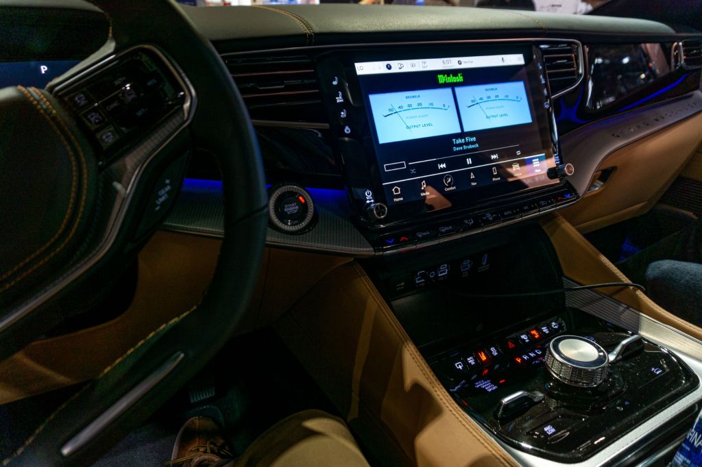 The McIntosh MX1375 audio system in a 2022 Grand Wagoneer