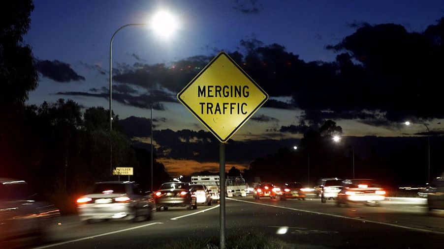 Merging traffic