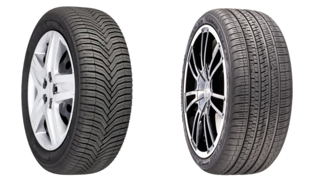 Michelin Crossclimate+ Performance Tires versus Goodyear Eagle Exhilarate Tires Ultra Performance Tires