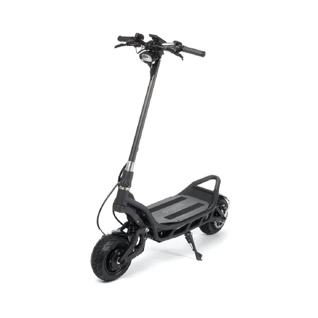 A gray NAMI BURN-E electric motorized scooter