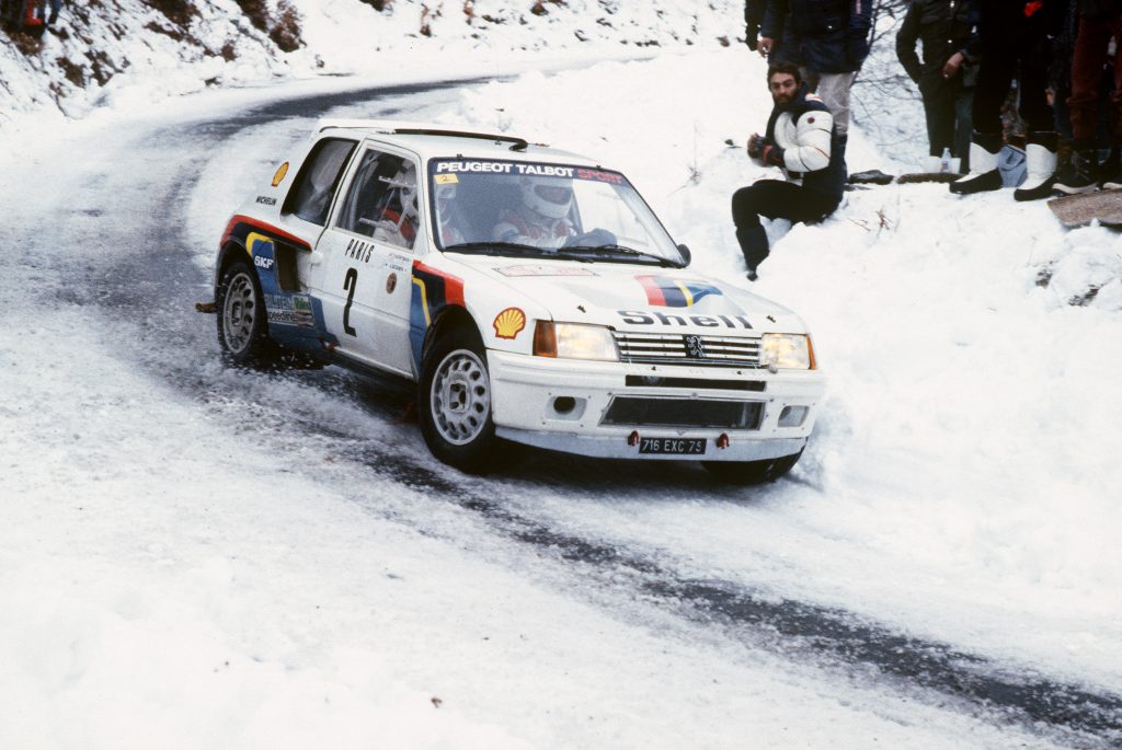 Peugeot 205 T16 Group B Rally Car