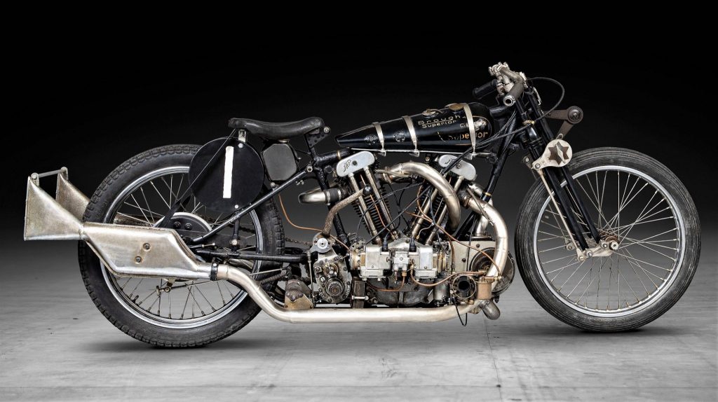 Brough Superior SS100 1,000cc Supercharged Special Re-Creation sold at the 2021 Bonhams auction