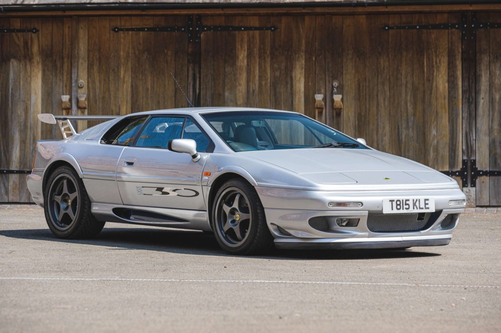 Richard Hammond's silver 1999 Lotus Esprit Sport 350