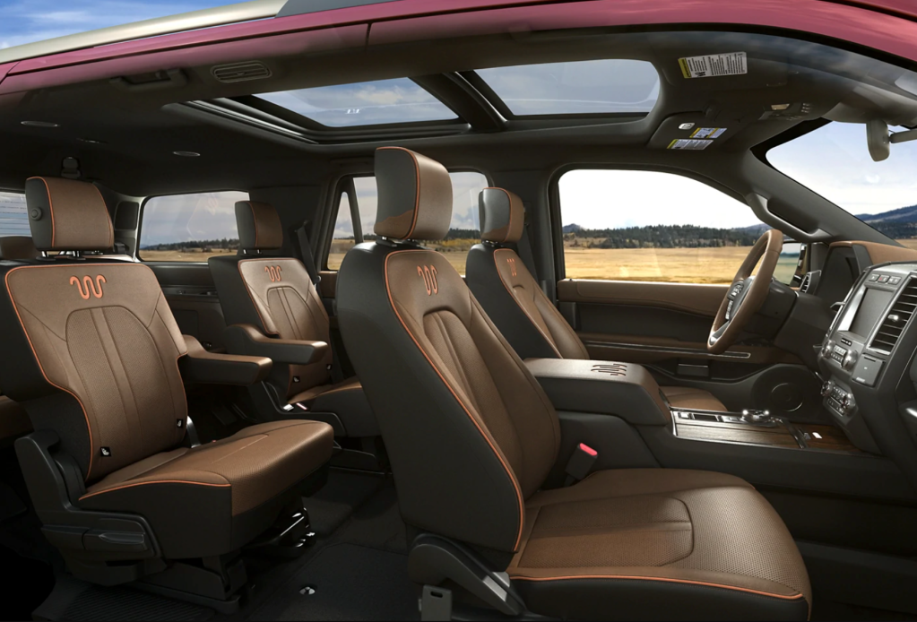 2021 Ford Expedition KingRanch interior 