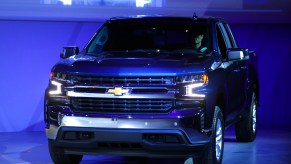 The new 2019 Chevrolet Silverado 1500 makes its official debut at the 2018 North American International Auto Show January 13, 2018 in Detroit, Michigan.